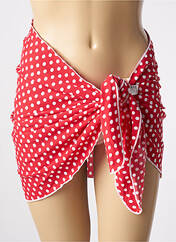 Paréo rouge HUIT pour femme seconde vue