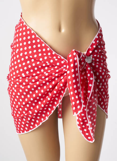 Paréo rouge HUIT pour femme