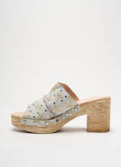 Mules/Sabots gris NEMONIC pour femme seconde vue
