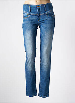 Jeans coupe slim stretch taille normale bleu SALSA femme