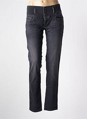 Jeans coupe slim stretch taille normale noir SALSA femme