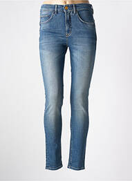 Jeans skinny taille haute taille haute bleu SALSA femme