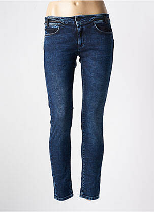 Jeans skinny stretch taille basse bleu SALSA femme