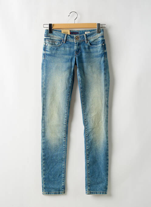 Jeans coupe slim bleu SALSA pour femme