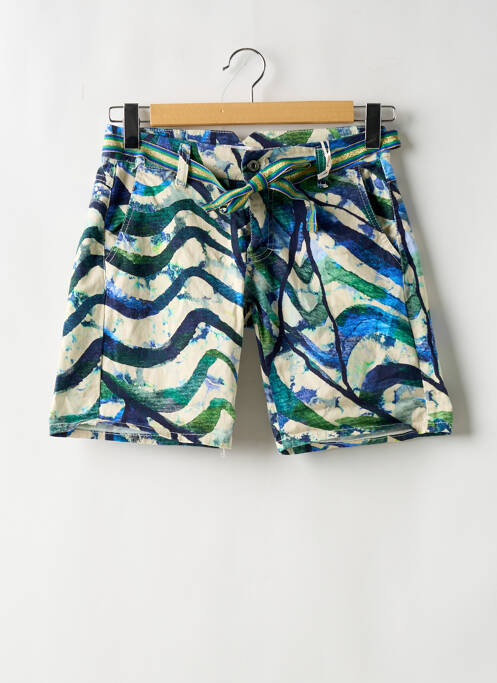 Short bleu PLEASE pour femme