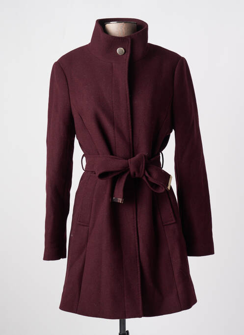 Manteau long rouge SALSA pour femme