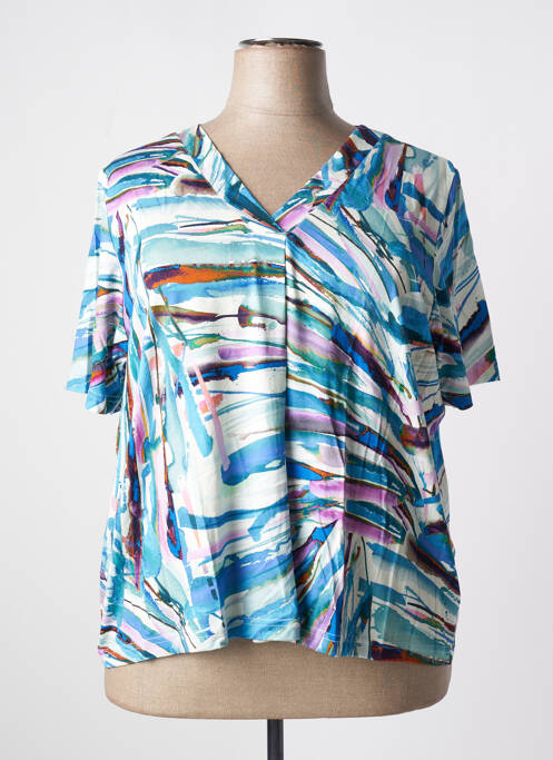 Top bleu GRIFFON pour femme