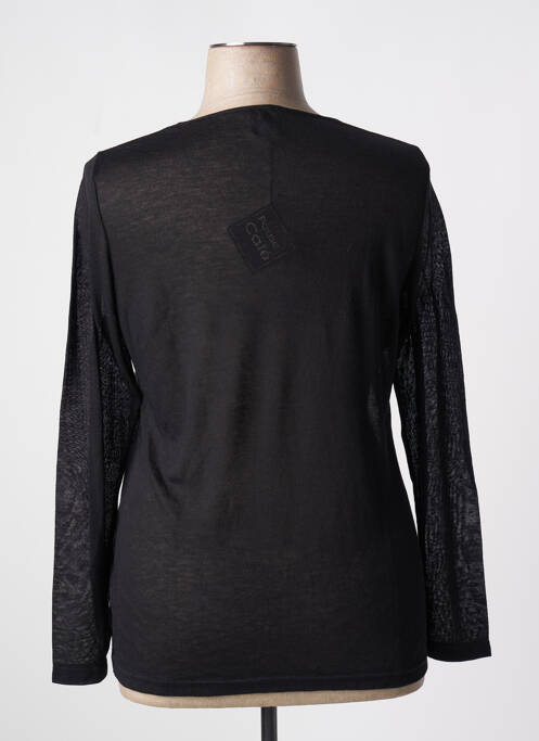 Top noir PAUSE CAFE pour femme