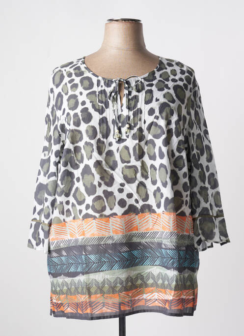 Tunique manches longues vert BARBARA LEBEK pour femme