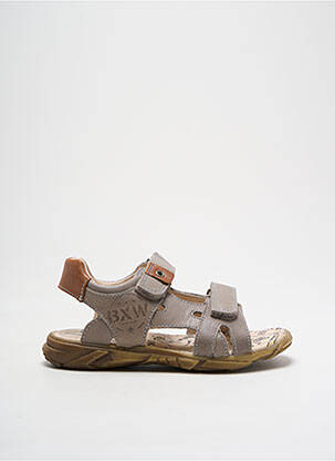 Sandales/nu pieds bout ouvert bout ouvert gris BOPY garcon