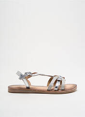 Sandales/Nu pieds argent LILYBELLULE pour fille seconde vue