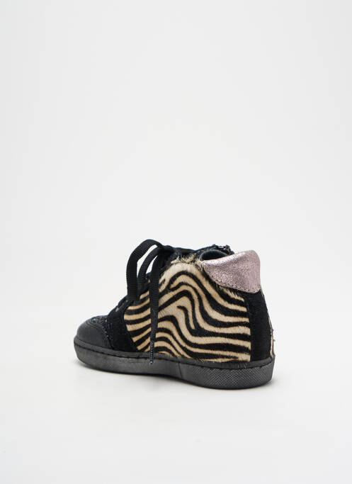 Bottillons noir REQINS pour fille