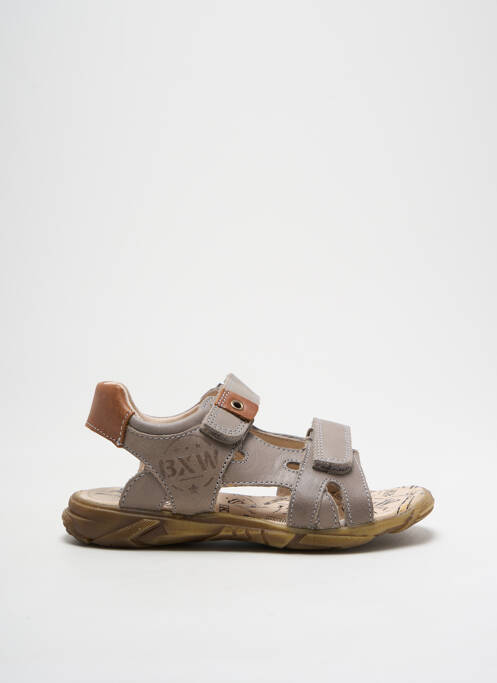 Sandales/Nu pieds gris BOPY pour garçon