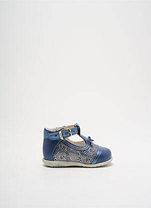 Bottillons fermeture boucle(s) bout rond bleu BOPY fille