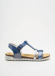 Sandales/Nu pieds bleu BOPY pour fille seconde vue