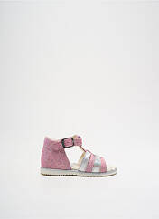 Sandales/Nu pieds rose BOPY pour fille seconde vue