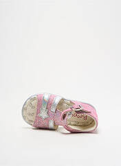 Sandales/Nu pieds rose BOPY pour fille seconde vue