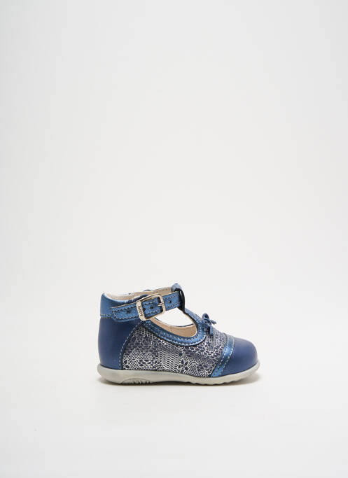 Bottillons fermeture boucle(s) bout rond bleu BOPY fille