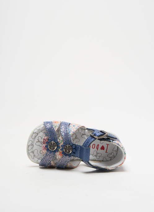 Sandales/Nu pieds bleu BOPY pour fille