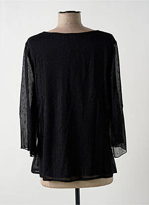 T-shirt manches 3/4 manches 3/4 noir MULTIPLES femme