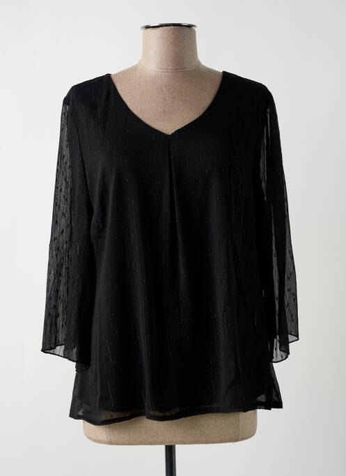 T-shirt noir MULTIPLES pour femme