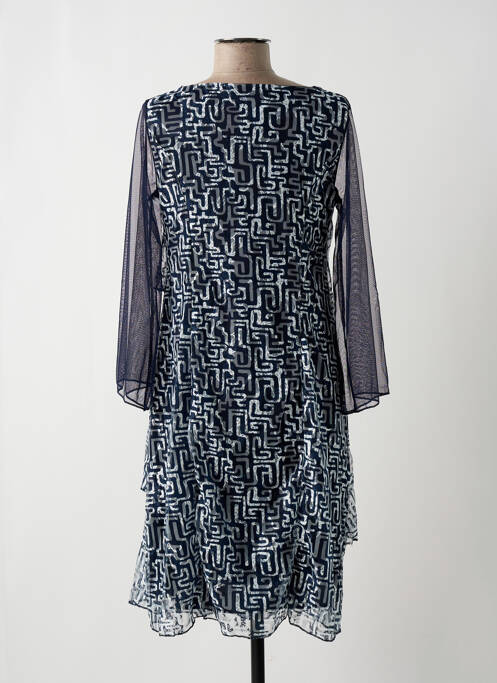 Robe mi-longue bleu MULTIPLES pour femme