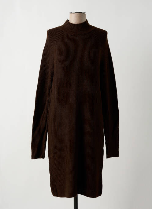 Robe longue marron VILA pour femme