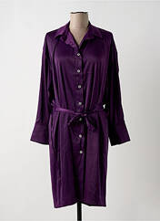 Robe mi-longue violet MULTIPLES pour femme seconde vue