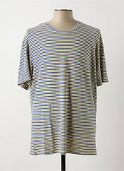 T-shirt bleu BASK IN THE SUN pour homme seconde vue