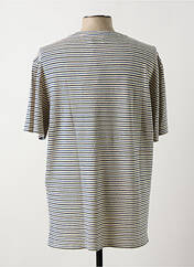 T-shirt bleu BASK IN THE SUN pour homme seconde vue