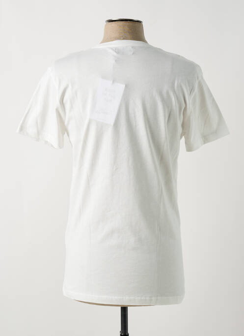 T-shirt coupe droite manches courtes blanc BASK IN THE SUN homme