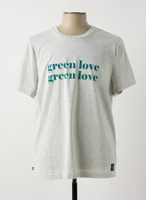 T-shirt gris LE GENTLE FACTORY pour homme