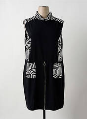 Robe mi-longue noir MULTIPLES pour femme seconde vue