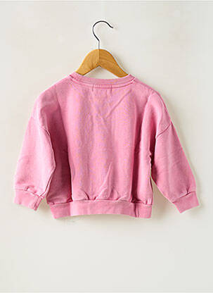 Sweat-shirt manches longues manches longues rose FRENCH DISORDER fille