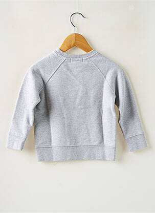 Sweat-shirt broderie manches longues gris FRENCH DISORDER fille