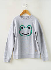 Sweat-shirt gris FRENCH DISORDER pour enfant seconde vue