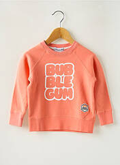 Sweat-shirt orange FRENCH DISORDER pour enfant seconde vue