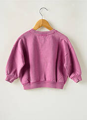Sweat-shirt rose FRENCH DISORDER pour fille seconde vue