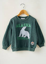 Sweat-shirt vert FRENCH DISORDER pour garçon seconde vue