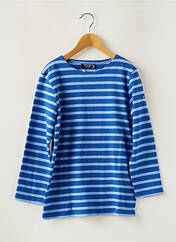 T-shirt bleu SAINT JAMES pour enfant seconde vue