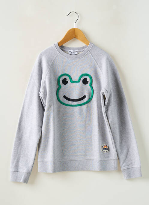 Sweat-shirt gris FRENCH DISORDER pour enfant
