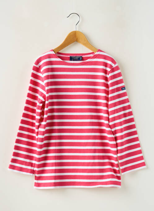 T-shirt rose SAINT JAMES pour fille