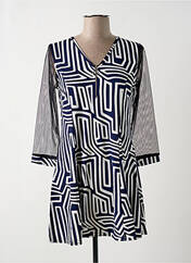 Robe courte bleu MULTIPLES pour femme seconde vue