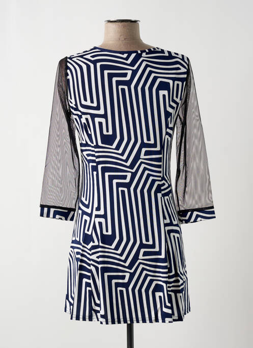 Robe courte bleu MULTIPLES pour femme