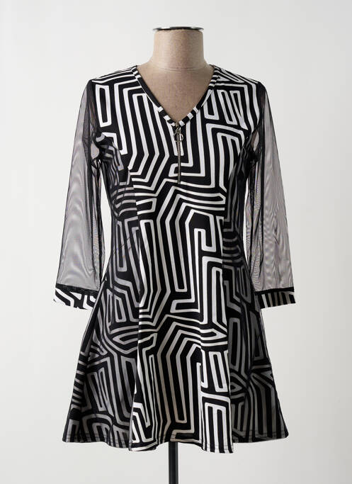 Robe courte noir MULTIPLES pour femme