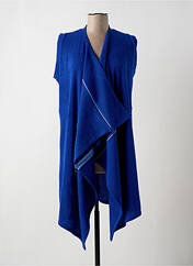 Gilet sans manche bleu MULTIPLES pour femme seconde vue