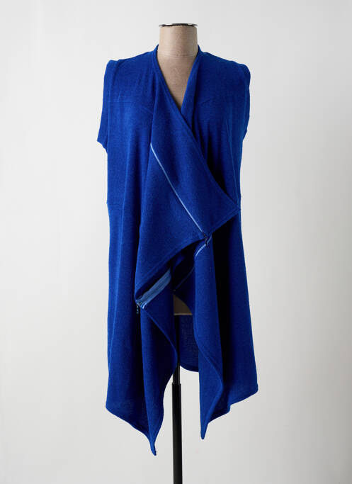 Gilet sans manche bleu MULTIPLES pour femme
