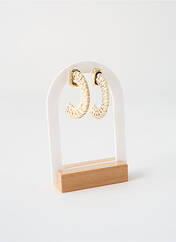 Boucles d’oreilles beige PIECES pour femme seconde vue