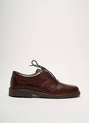 Derbies semelle amovible talon bas marron ARIMA homme