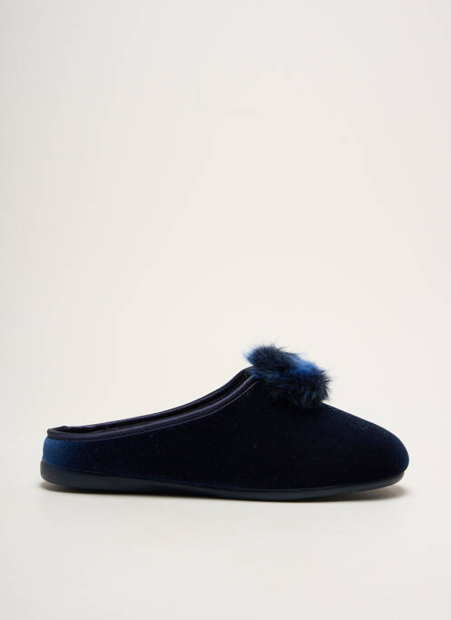 Chaussons/Pantoufles bleu CM CONFORT pour femme